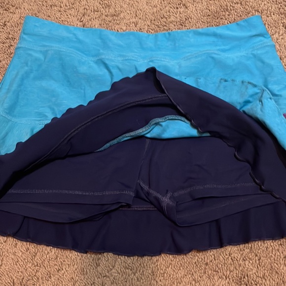 Sofibella size large ruffle, elastic waist, tennis skirt, size large - Picture 4 of 7